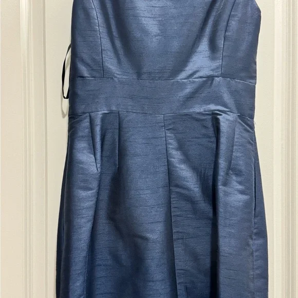 ALFRED SUNG Navy Blue Wedding Dress - Picture 2 of 3